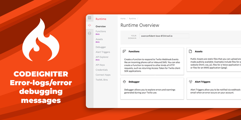 Error Handling Process in Codeigniter