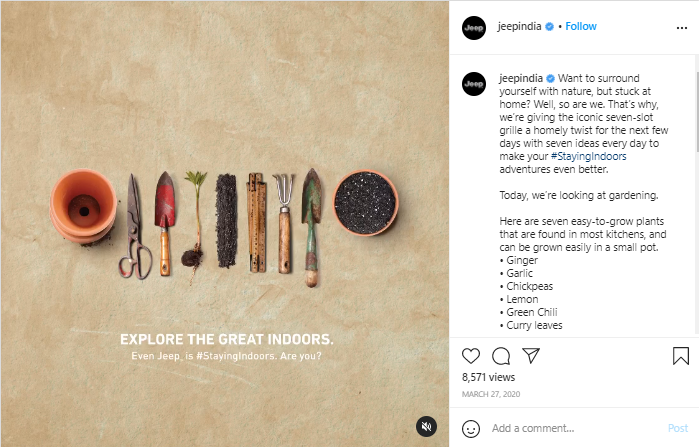 Jeep India - SMM Campaign