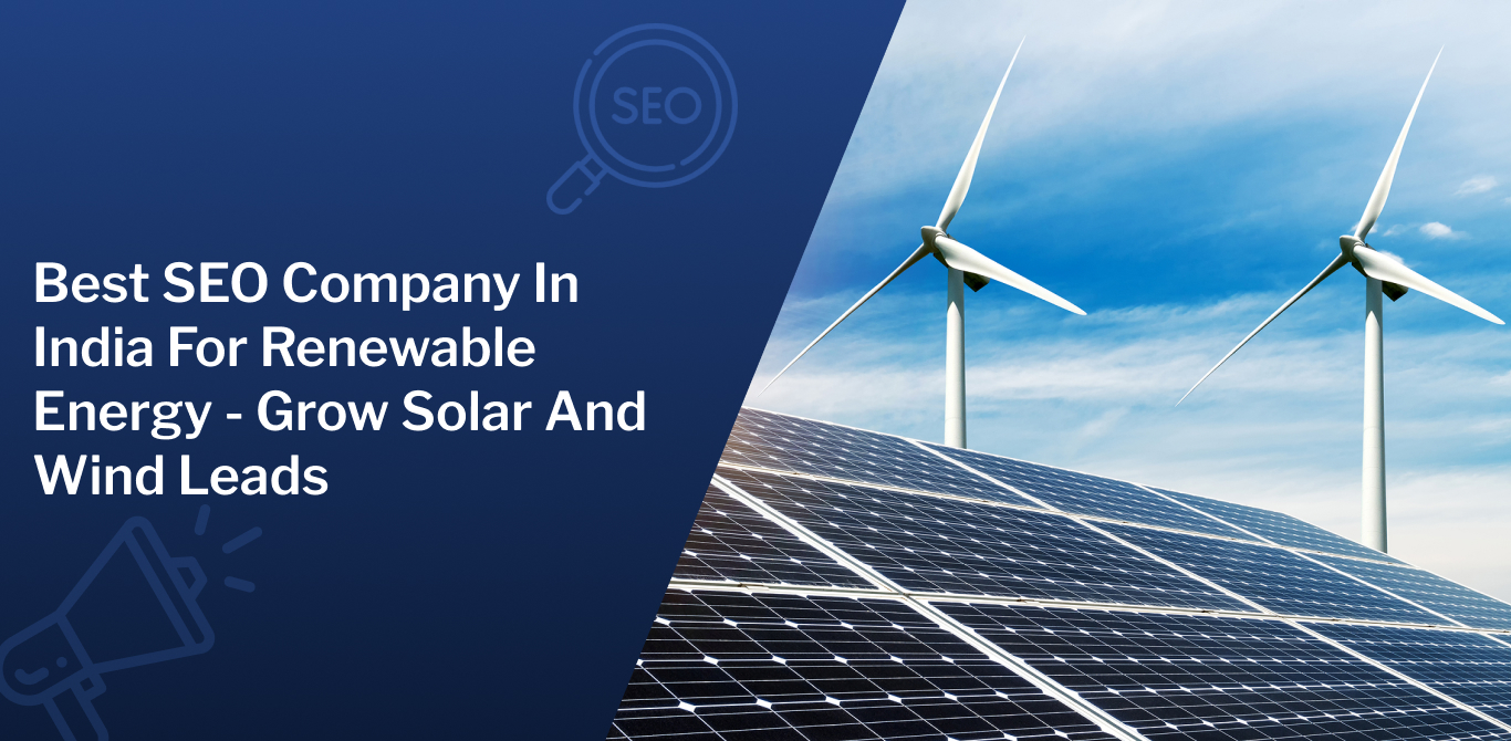 SEO Company in India for renewable Energy